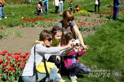 Цими вихідними львівський ботанічний сад відвідала рекордна кількість відвідувачів (ФОТО)