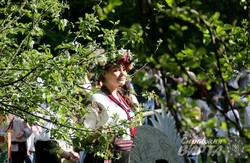 Великдень у Львові традиційно святкують у Шевченківському Гаю (ФОТО)