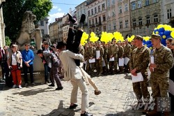 До 760-річчя міста у Львові організували масштабний флешмоб (ФОТО)