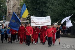 У Львові відбувся легкоатлетичний пробіг-естафета під гаслом «Від Сокільства – до Стрілецтва» (ФОТО)