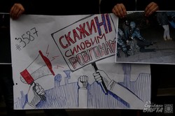 Львів долучився до Всеукраїнської акції протесту проти законопроекту №3587 про НЕсвободу протестів (ФОТО)