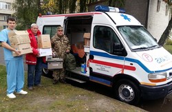 Львівські волонтери відправили в АТО реанімобіль