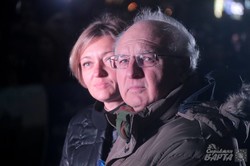 У Львові біля пам`ятника Шевченку згадують як починався Майдан (ФОТО)