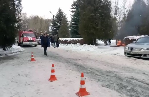 У Львові запалили шини (ФОТО)