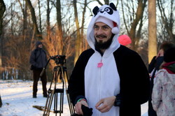 На конкурсі Санта-Клаусів у Львові переміг... пасхальний кролик (ФОТО)
