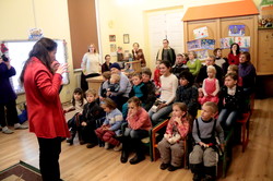 У львівській бібліотеці дітям розповіли всю правду про сніговиків (ФОТО)