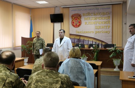Міністр оборони України відвідав Військовий медичний клінічний центр на Львівщині