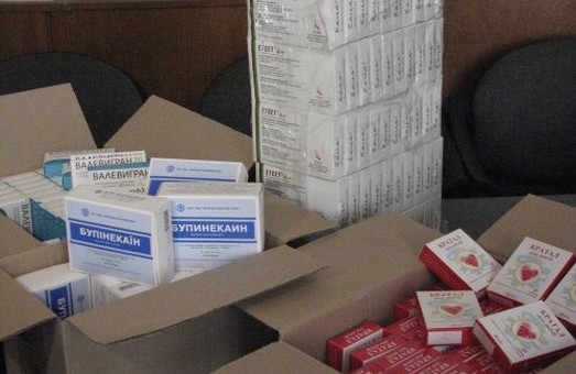 Громадська організація передала медикаменти для закладів охорони здоров’я на Львівщині