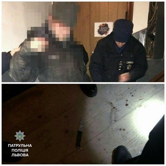 У Львові затримали чоловіка, який наніс ножові поранення і втік