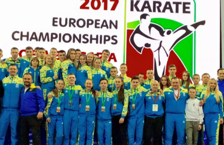 Львівські каратисти вибороли 5 медалей на молодіжному чемпіонаті Європи