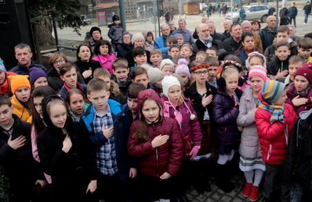 У Львові масовим співом вшанували пам`ять Михайла Вербицького (ФОТО)
