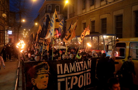 У Львові відгриміла тисячна смолоскипна хода  «Пам'ятай героїв» (ФОТО)