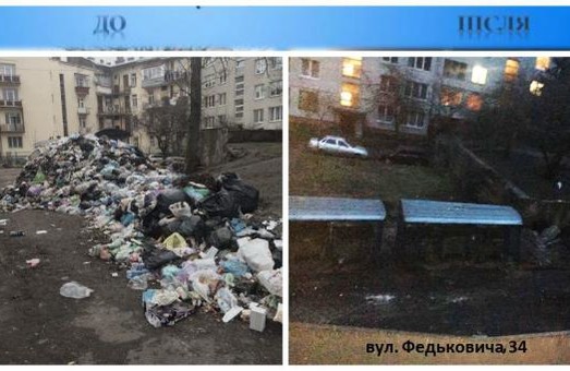 Силами ЛОДА у Львові очистили 39 переповнених сміттєвих майданчиків