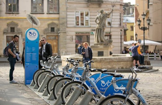 Стали відомі адреси станцій велопрокату у Львові