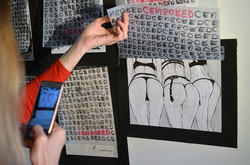 У стилі "ню": у Львові відкрилась виставка «нецензурних» ілюстрацій Марти Яцишин (ФОТО)