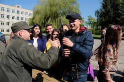 Юні львів`яни завітали до Другої Галицької бригади Національної гвардії України (ФОТО)