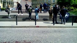 Як у Львові "протестували" проти поліції