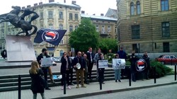 Як у Львові "протестували" проти поліції