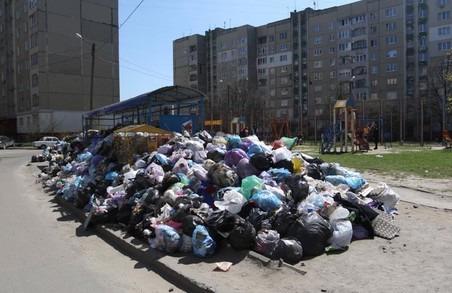 Львівські сміттєві майданчики переповнені на третину