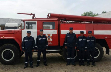 У Кам’янка-Бузькому районі з’явилась нова пожежна команда