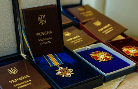 29 державних нагород від Президента отримали учасники АТО із Львівщини