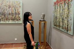 У Львові презентували психоделічні картини та змістовну скульптуру Людмили Давиденко (ФОТО)