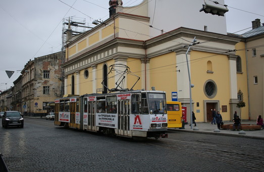 У Львові хочуть облаштувати трамвайну колію з лівостороннім рухом