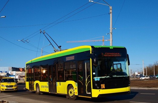 Тимчасово призупинено рух деяких тролейбусів на Львівщині