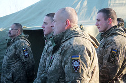 Українські десантники взяли участь у святкуванні Водохреща