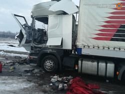 На Львівщині у вантажівці вибухнув газовий балон, постраждав водій
