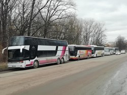 Автобуси, якими звезли людей