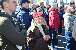 Учасники зустрічі з Юлією Тимошенко