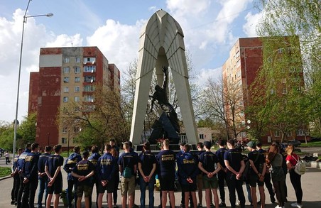 Національний Корпус вшанував пам`ять жертв Чорнобильської трагедії