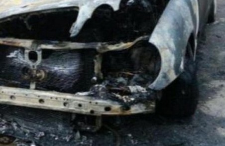 У Львові спалили авто «воєнкома»