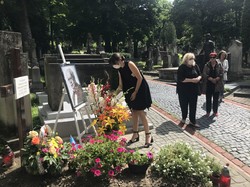 У Львові на Личаківському цвинтарі вшанували пам’ять композитора Мирослава Скорика