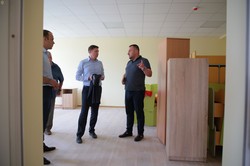 У Великому Любіні на Львівщині завершують будівництв дитячого садочка