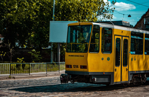 6 трамвай у Львові знову курсуватиме до вокзалу
