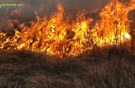 На Львівщині у вівторок вогнеборці ліквідували чотири пожежі сухої трави