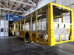 Автоскладальний завод № 1 компанії «Богдан Моторс» у Луцьку постачає тролейбуси до Полтави