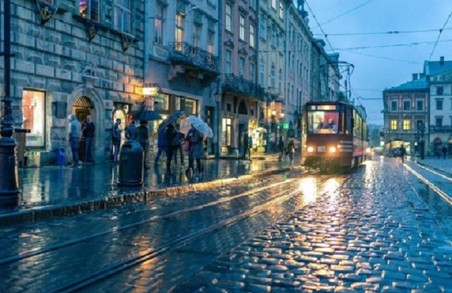 У понеділок 24 серпня у Львові вночі очікується дощ, а удень – хмарна погода