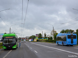 У Луцьку обкатують нові тролейбуси для Житомира та Дніпра
