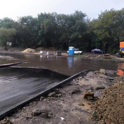 У Львові під час дощу затопило вулицю Миколайчука