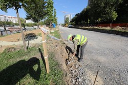 У «Львівавтодорі» показували, як йде ремонт вулиці Пилипа Орлика у Львові