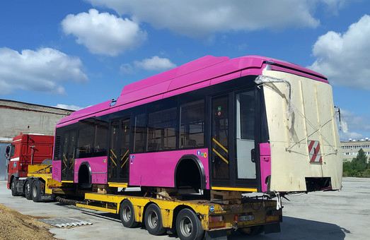 У Луцьку починають збирати білоруські тролейбуси для Кременчука