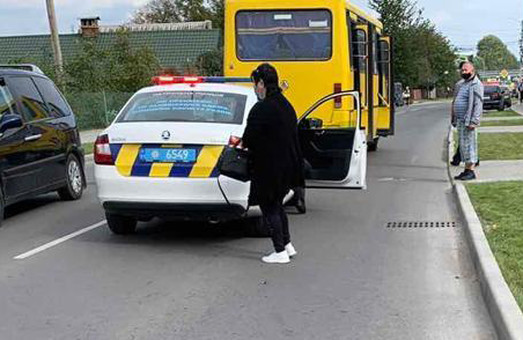 У Винниках під Львовом водій автобуса «під кайфом» збив дитину