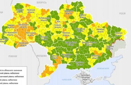 Львів залишився у «жовтій» карантинній зоні, а Перемишлянщина і Пустомитівщина перейшли до «помаранчевої»