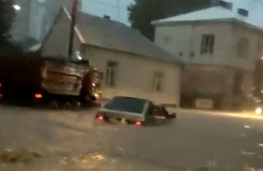 Під час учорашньої зливи у Тернополі випала майже половина місячної норми опадів