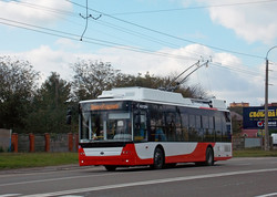 У Луцьку випробовують два нових тролейбуси «Богдан», які купило «Луцьке підприємство електротранспорту»