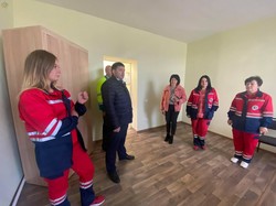 На Львівщині у селі Верхнє Висоцьке Турківського району відкрили новий Пункт екстреної медичної допомоги