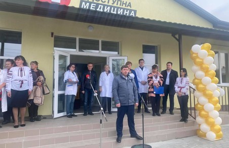 У селі Бабина на Львівщині учора відкрили нову медичну амбулаторію